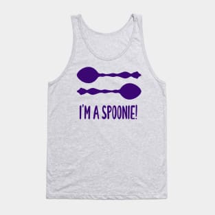I'm A Spoonie! (Purple) Tank Top